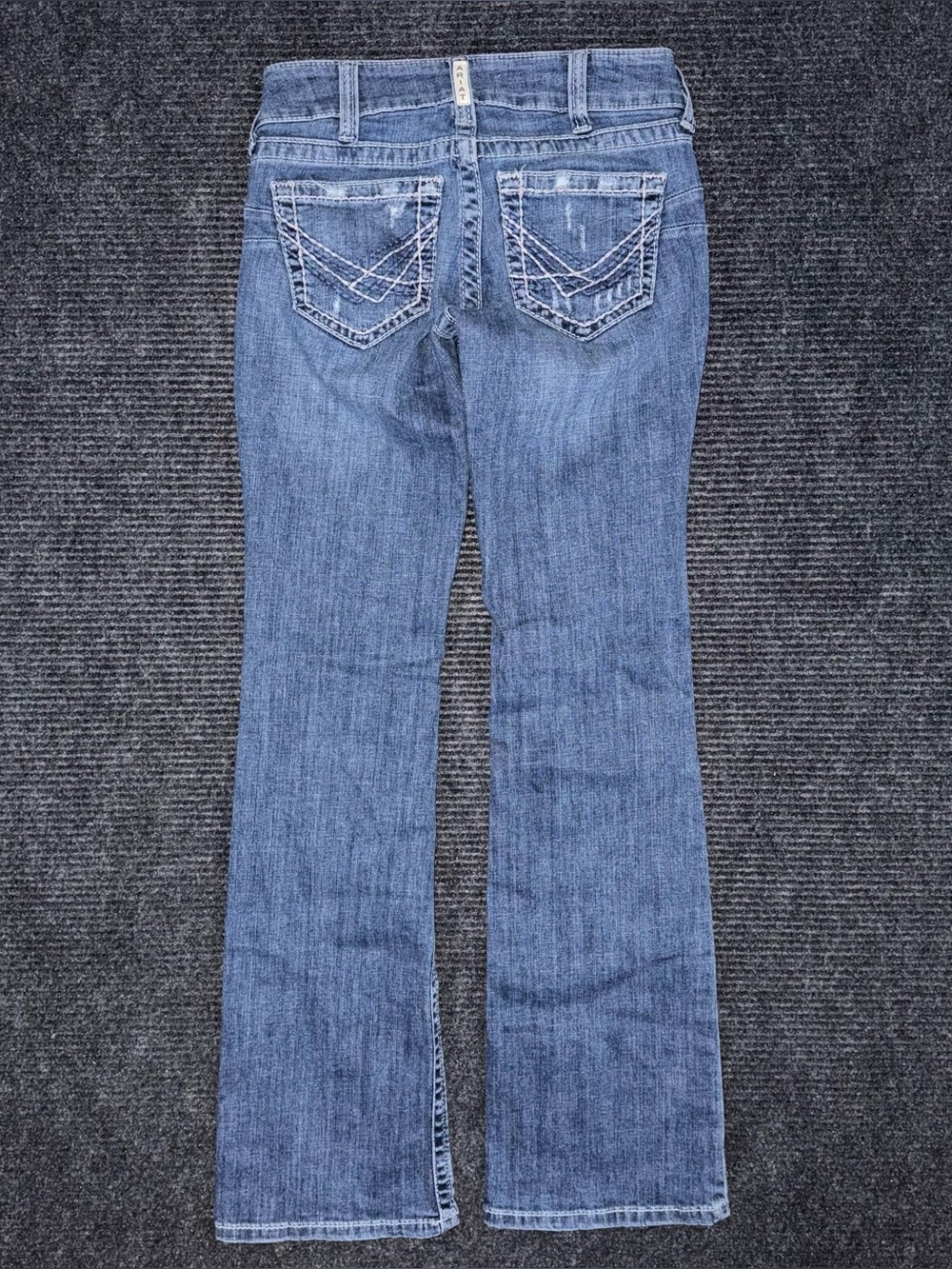 Ariat Mid Rise Raquel Boot Cut Jeans Canadian Wash Women’s 26 R 10041061 Western